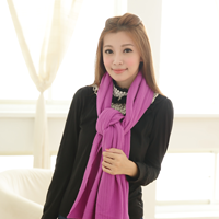 發熱圍巾(紫羅蘭)